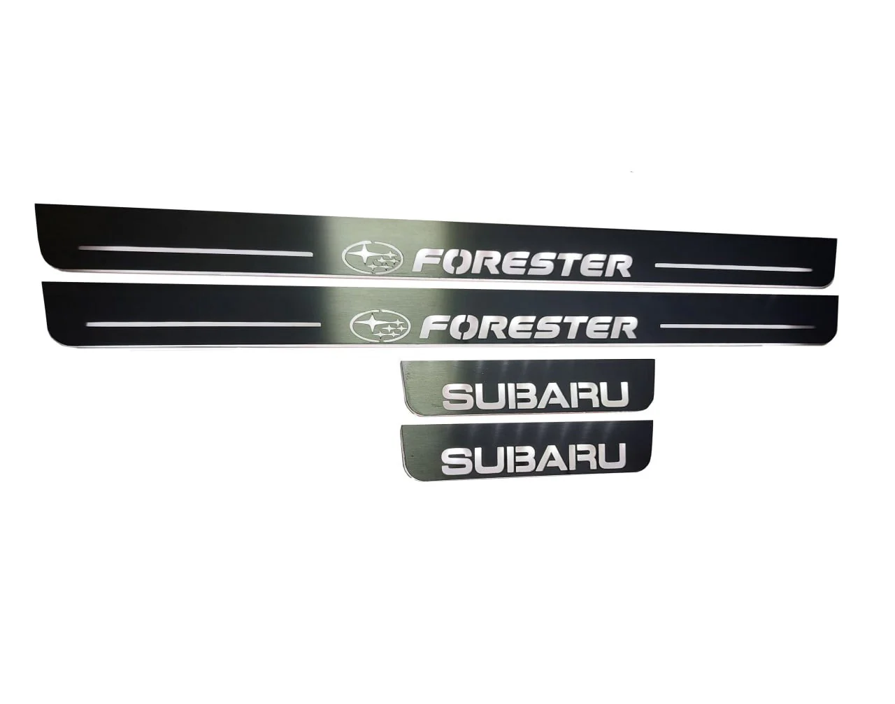 Subaru Forester IV 2012-2018 Led Door Sills With Forester Logo