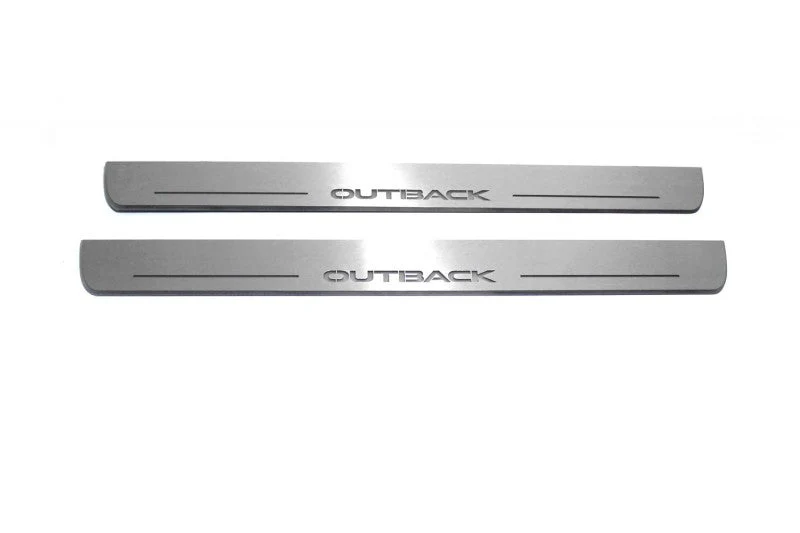 Subaru Outback IV 2009-2014 LED Door Sills With Logo Outback - Image 6