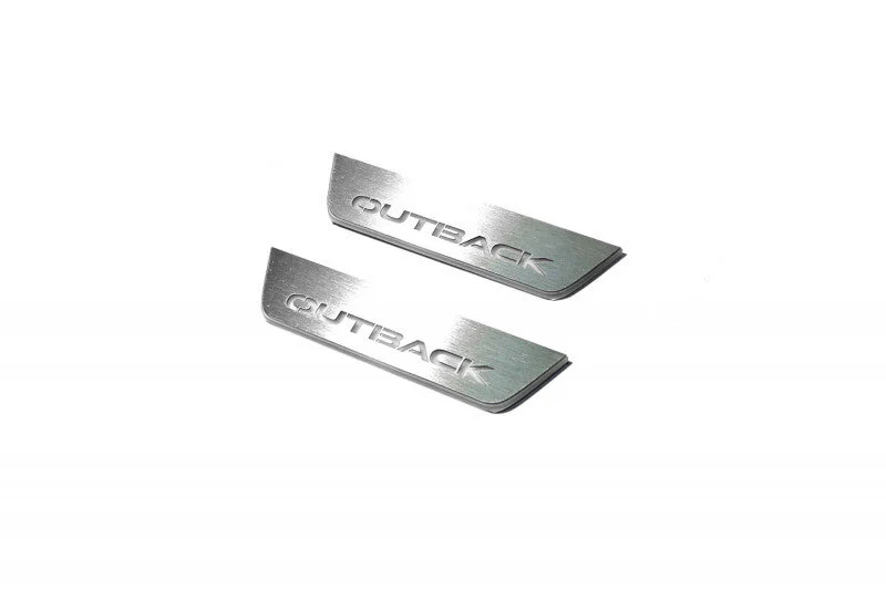 Subaru Outback VI 2019+ Led Door Sills With Logo Outback - Image 17