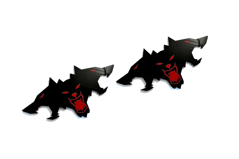 Tesla Cybertruck emblem for fenders with Cyberbeast logo - Image 3
