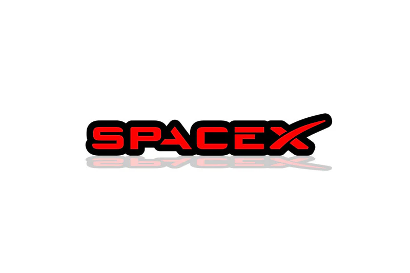 Tesla Emblem & Badges set with SpaceX logo - Image 2