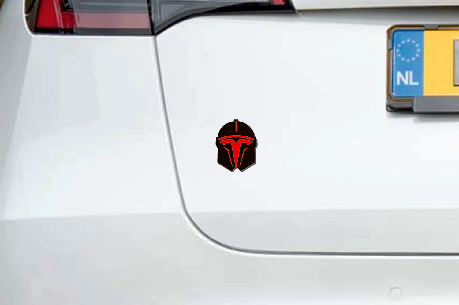 Tesla Emblem & Badges set with Tesla Helmet logo - Image 6
