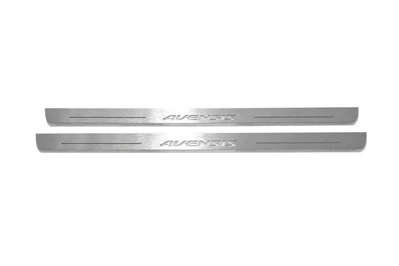 Toyota Avensis III 2009+ LED Door Sill With Logo Avensis - Image 6
