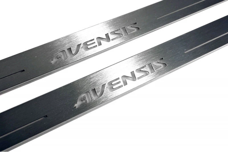 Toyota Avensis III 2009+ LED Door Sill With Logo Avensis - Image 8
