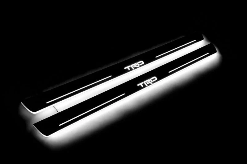 Toyota Camry V70 2018-2024 Auto Door Sills With Logo TRD