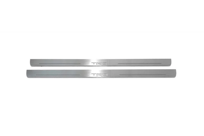 Toyota Camry V70 2018-2024 Auto Door Sills With Logo TRD - Image 6