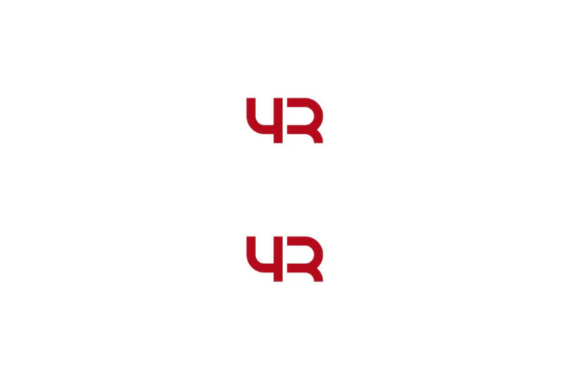 Toyota Emblem & Badge Set - Grille and Tailgate 4Runner logo (Type 3)