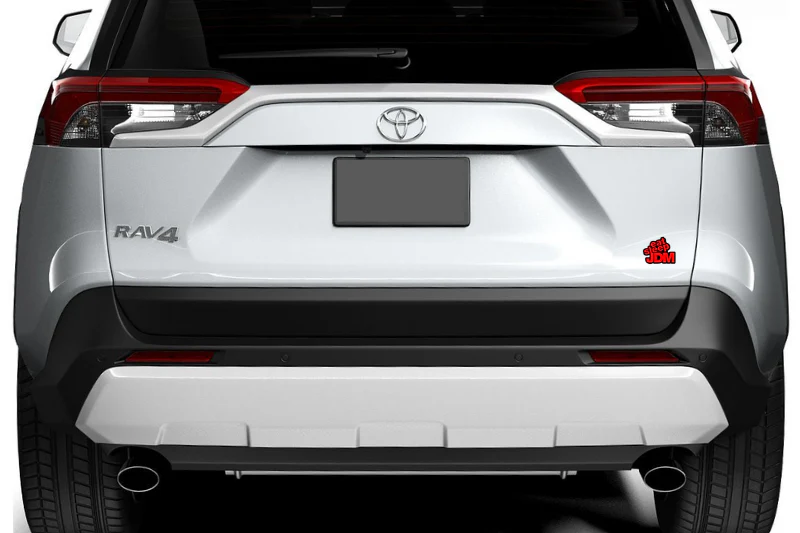 Toyota Emblem & Badge Set - Grille and Tailgate JDM logo (Type 3) - Image 3