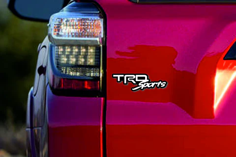 Toyota Emblem & Badge Set - Grille and Tailgate TRD Sports logo - Image 3
