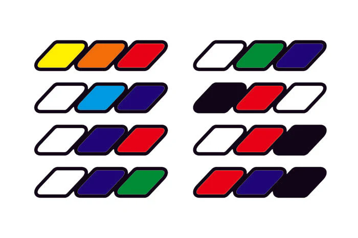 Toyota Emblem & Badge Set - Grille and Tailgate Tricolor logo - Image 2