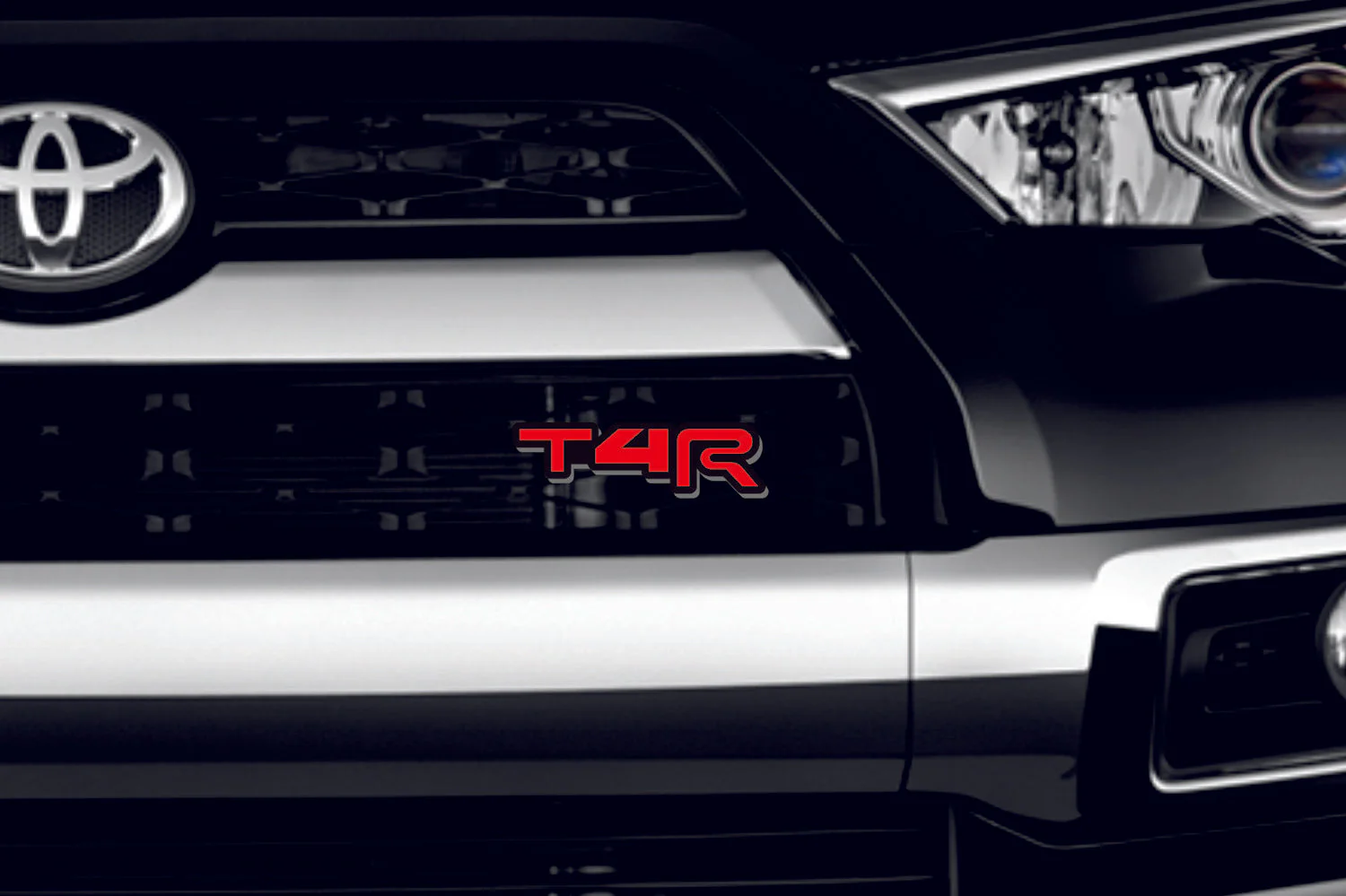 Toyota Emblem & Badges set with T4R logo - Image 4