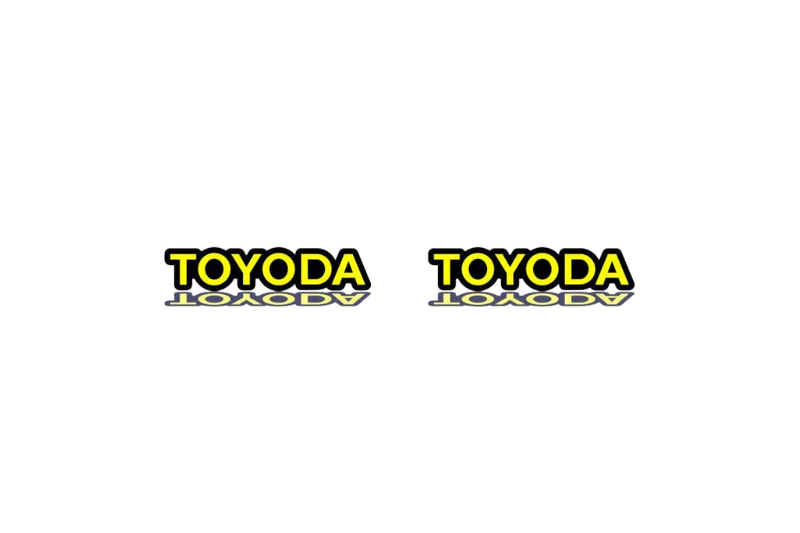 Toyota Emblem & Badges set with Toyoda logo - Image 2