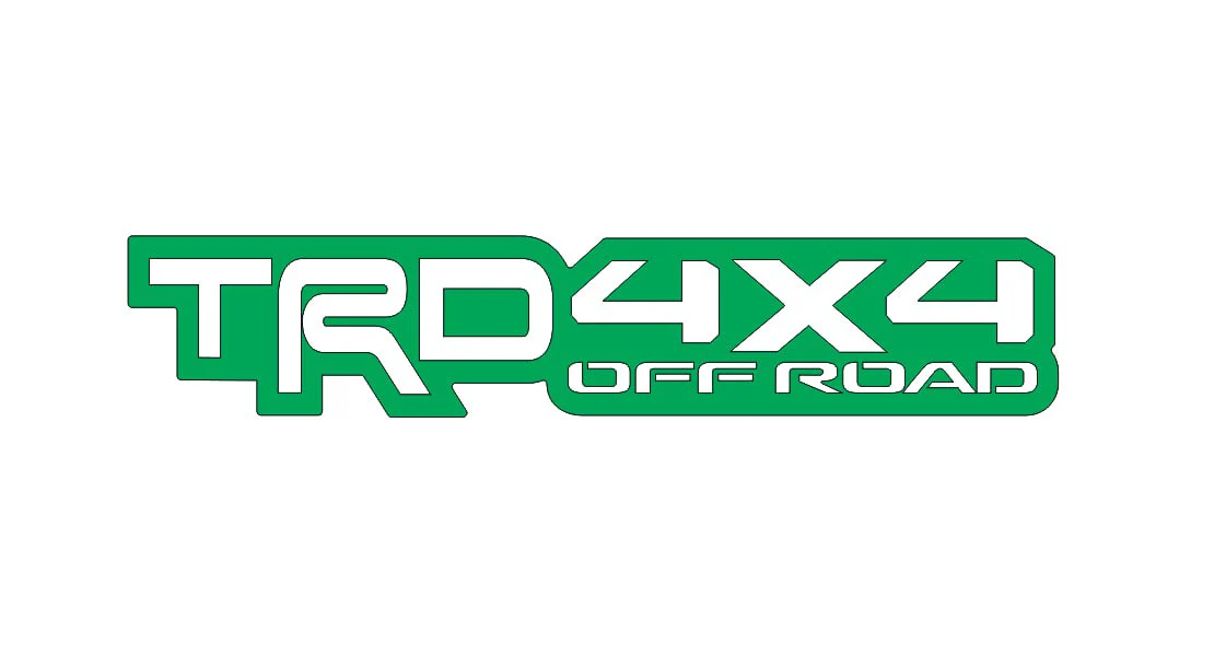 Toyota Emblem & Badges set with TRD 4x4 logo - Image 6