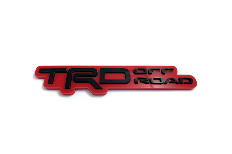 Toyota Emblem & Badges set with TRD offroad logo - Image 3