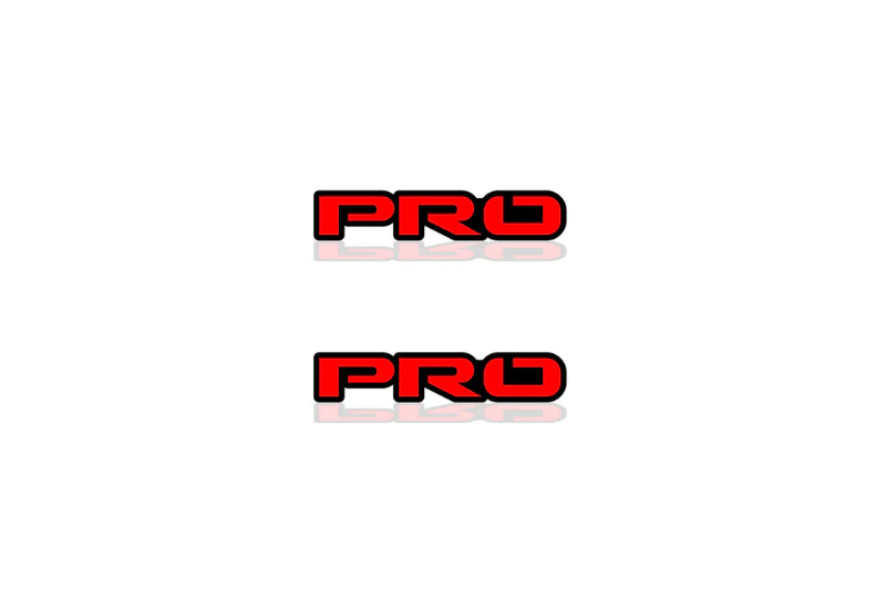 Toyota emblem for fenders with PRO logo