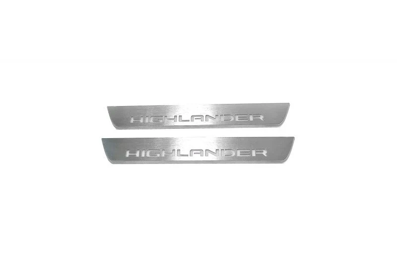 Toyota Highlander IV 2019+ Led Door Sills With Logo Highlander - Image 14