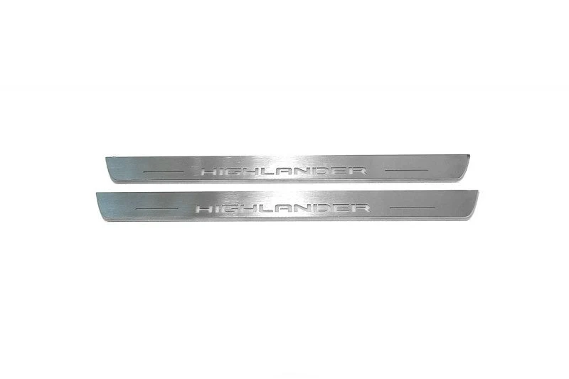Toyota Highlander IV 2019+ Led Door Sills With Logo Highlander - Image 5