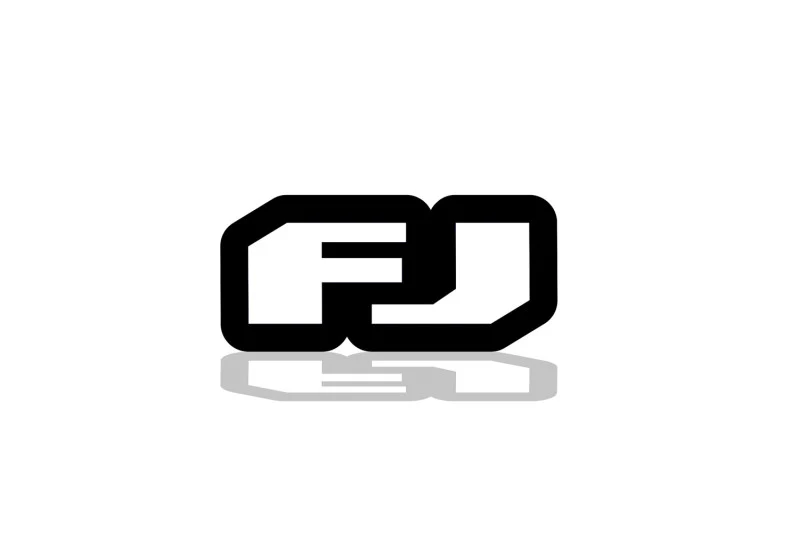 Toyota Illuminated LED Radiator Grille Emblems and Badges with FJ logo