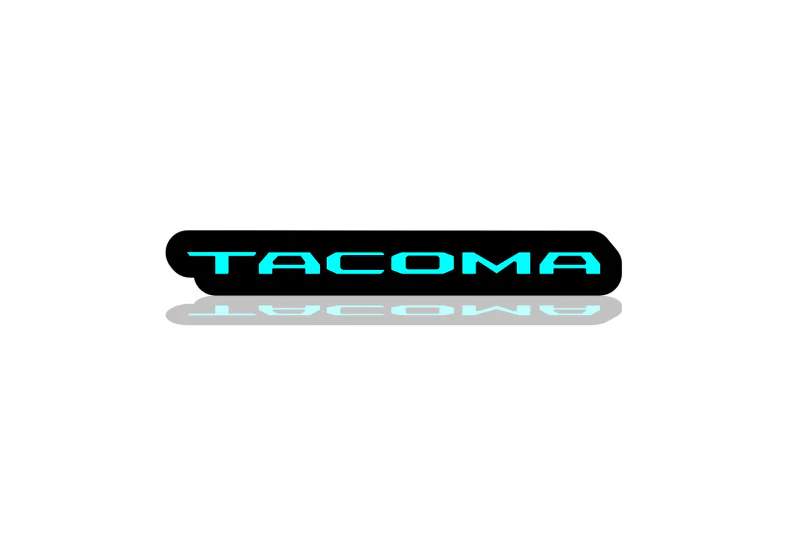 Toyota Illuminated LED Radiator Grille Emblems and Badges with Tacoma logo