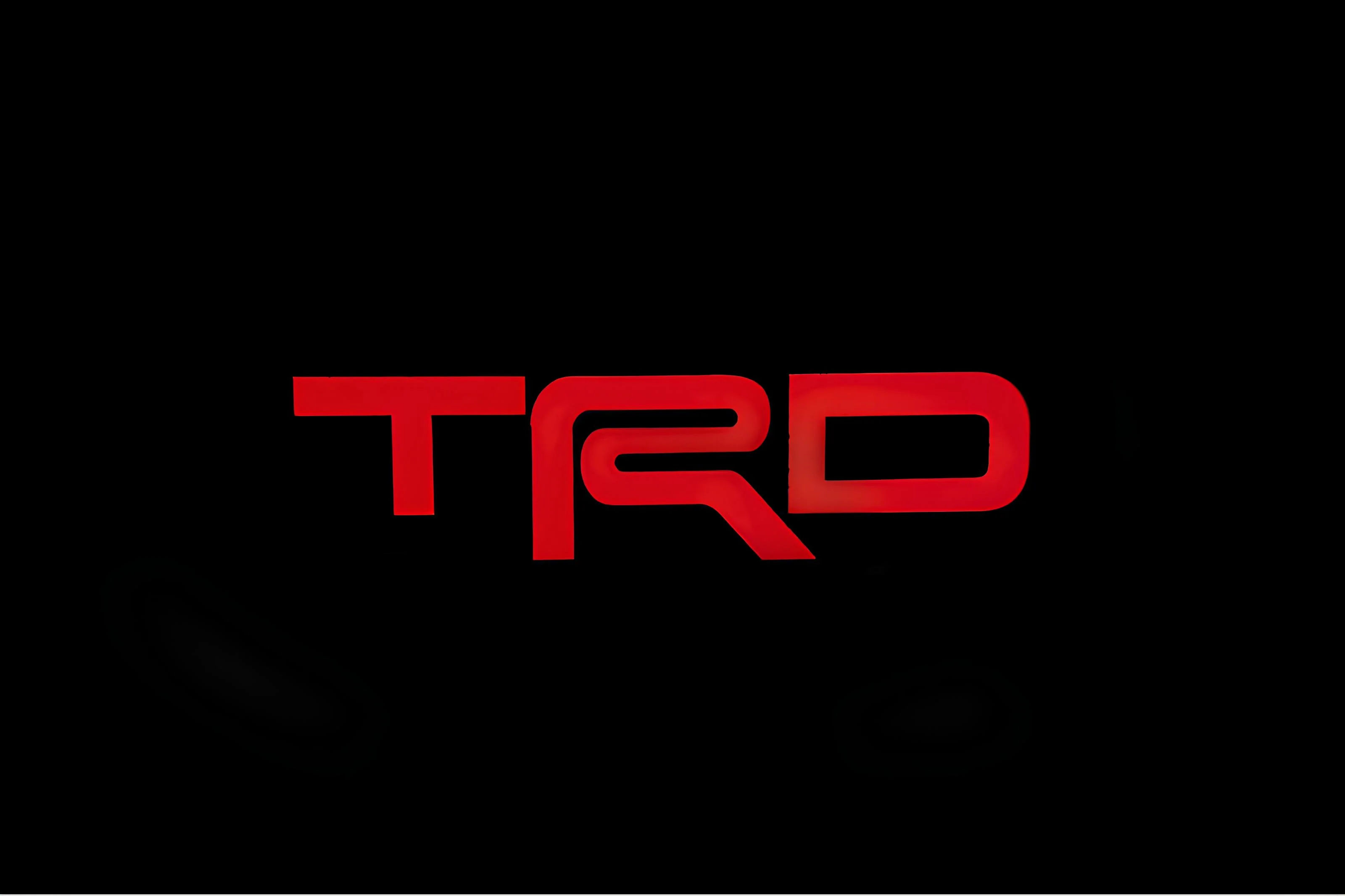 Toyota Illuminated LED Radiator Grille Emblems and Badges with TRD logo - Image 2