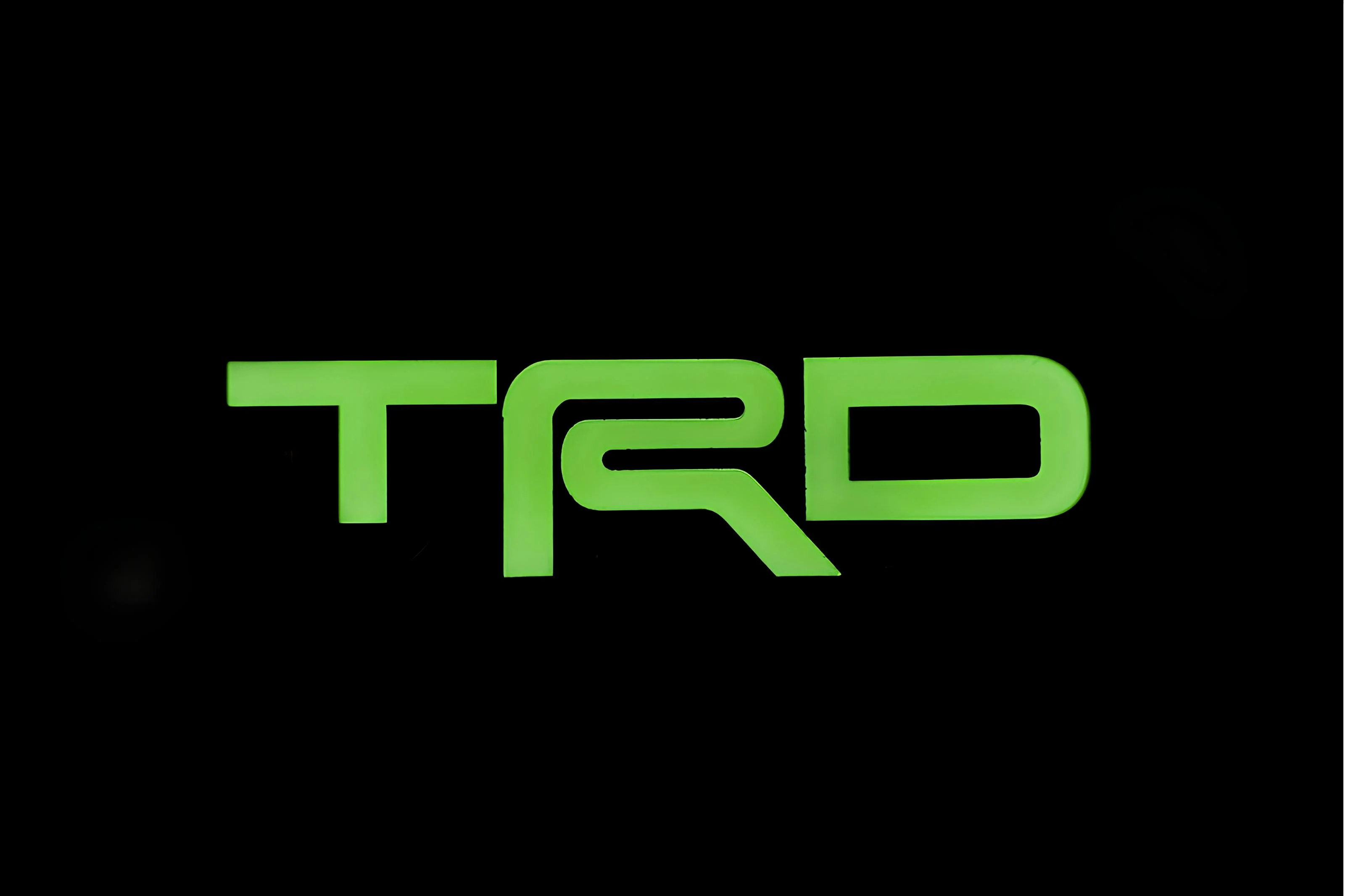 Toyota Illuminated LED Radiator Grille Emblems and Badges with TRD logo - Image 7