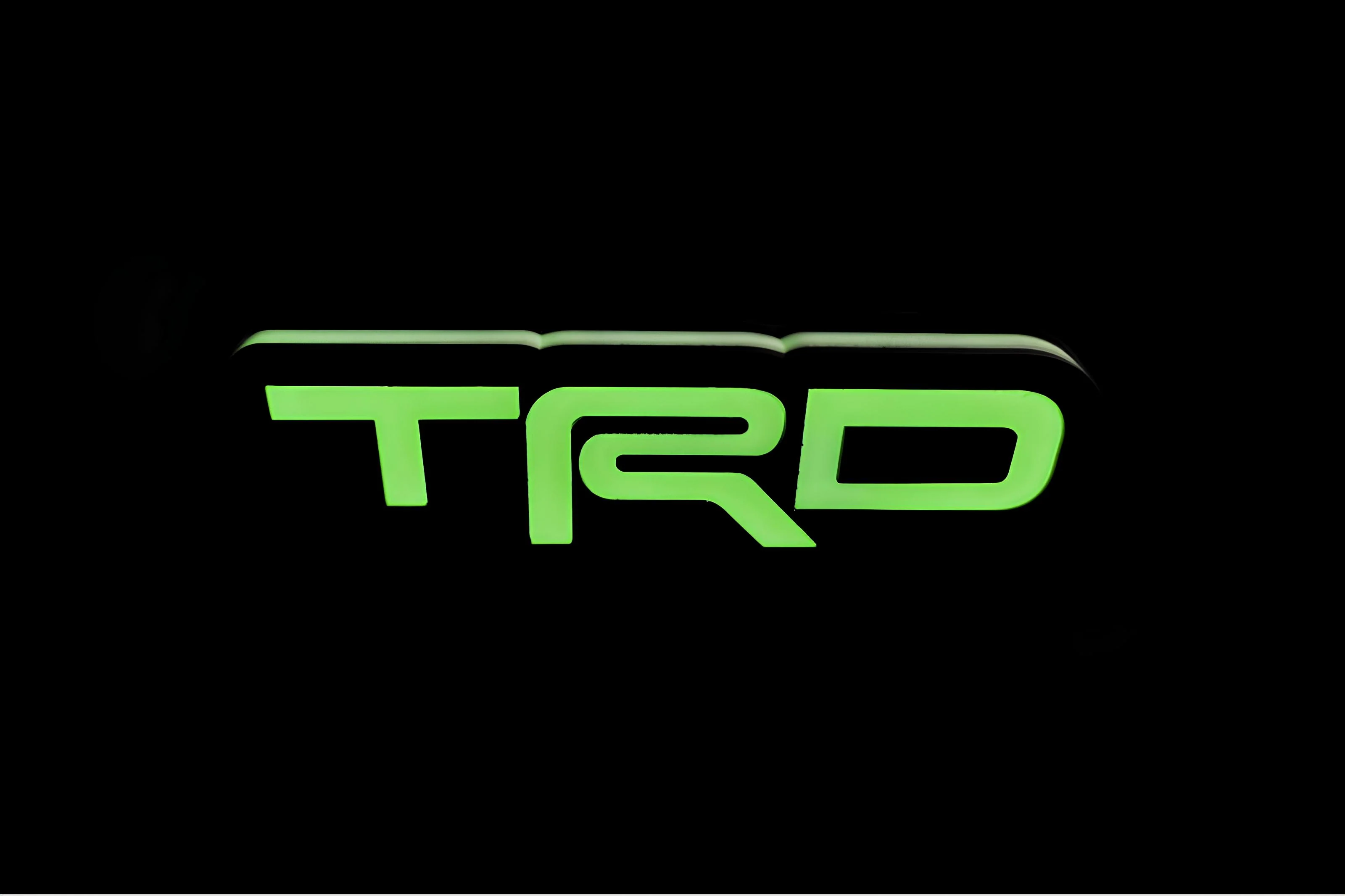 Toyota Illuminated LED Radiator Grille Emblems and Badges with TRD logo - Image 8