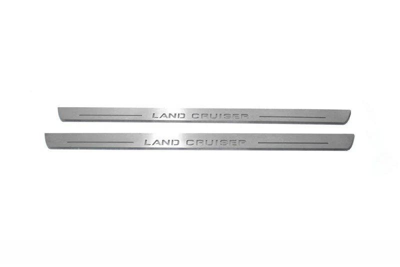 Toyota LC 200 2007-2021 Auto Door Sill Plates With Logo Land Cruiser - Image 6