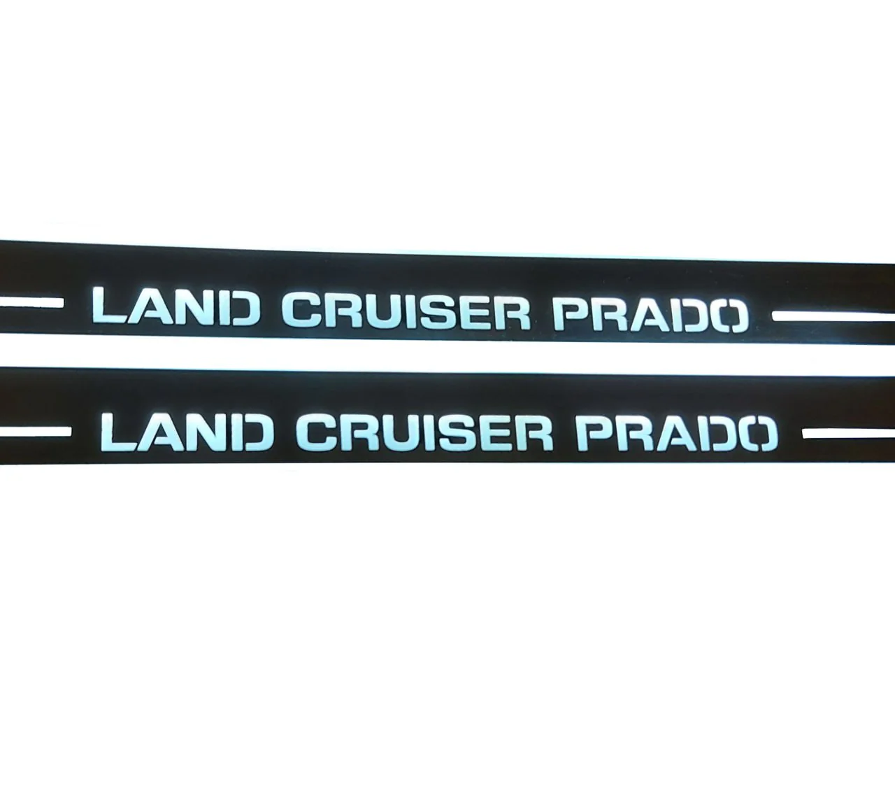 Toyota Prado 120 2002-2009 Led Sill Plates With Logo Land Cruiser Prado - Image 2