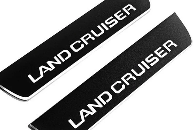 Toyota Prado 250 2023+ Auto Door Sill Plates With Logo Land Cruiser - Image 13