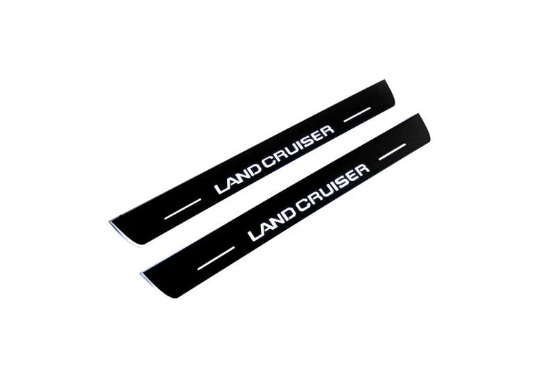 Toyota Prado 250 2023+ Auto Door Sill Plates With Logo Land Cruiser - Image 5