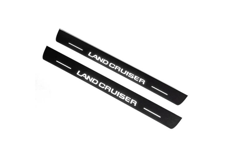 Toyota Prado 250 2023+ Auto Door Sill Plates With Logo Land Cruiser - Image 6