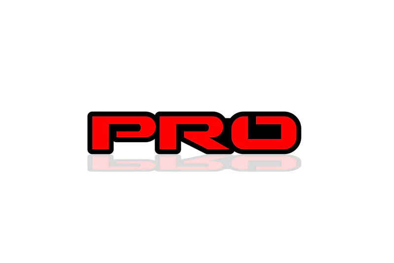 Toyota Radiator grille emblem with PRO logo
