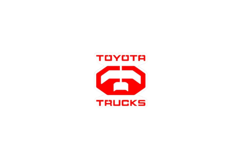 Toyota Radiator grille emblem with Toyota Trucks logo
