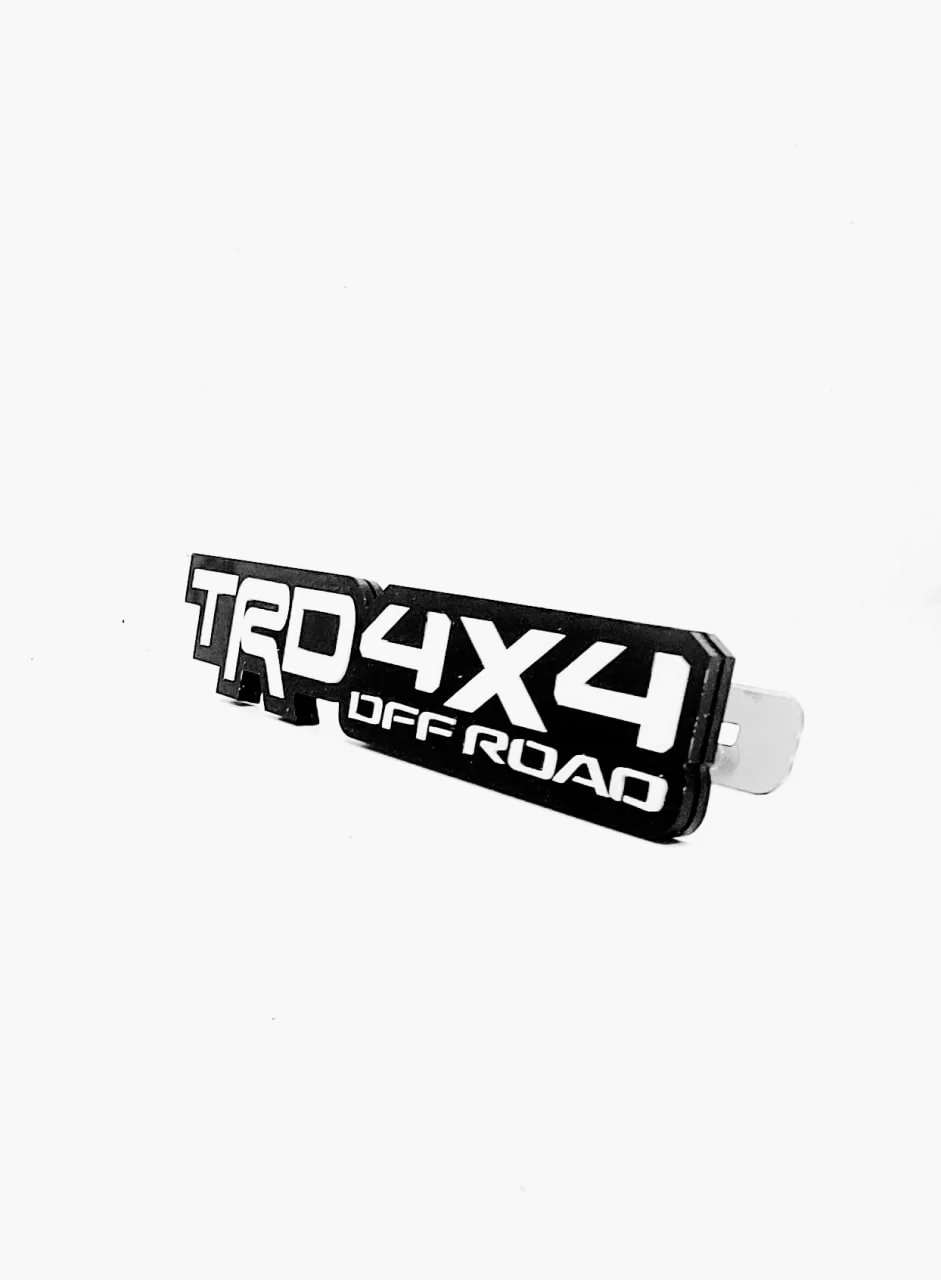 Toyota Radiator grille emblem with TRD 4x4 logo - Image 3