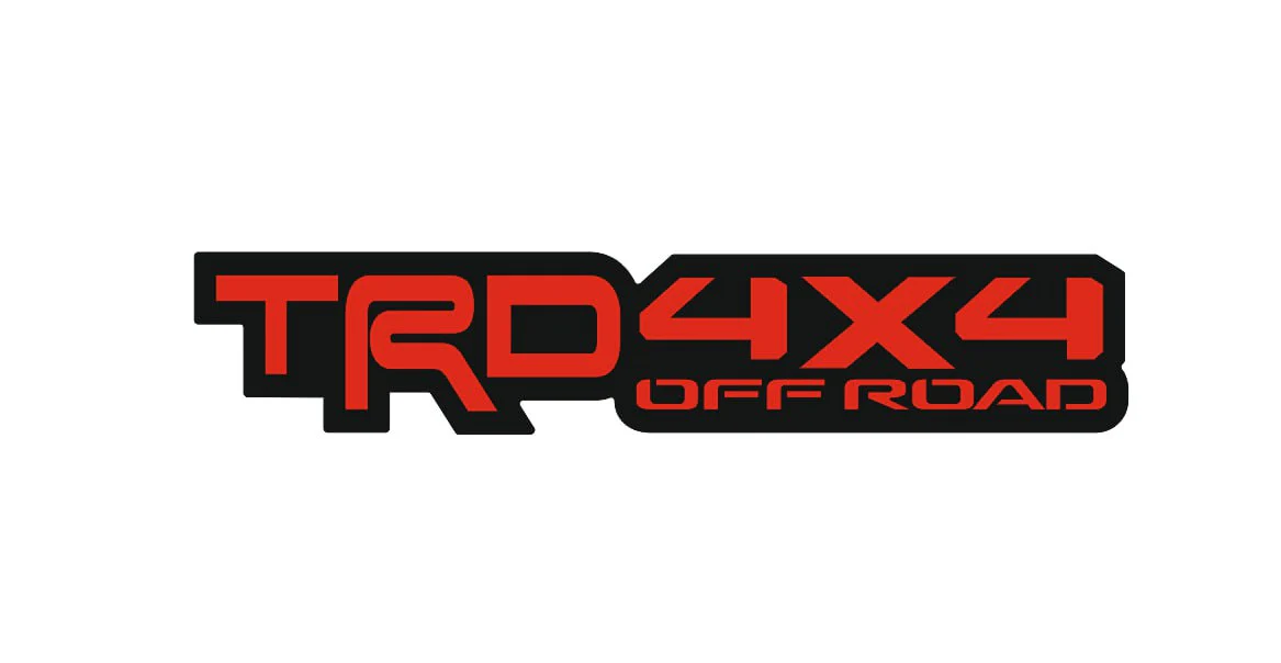 Toyota Radiator grille emblem with TRD 4x4 logo - Image 4