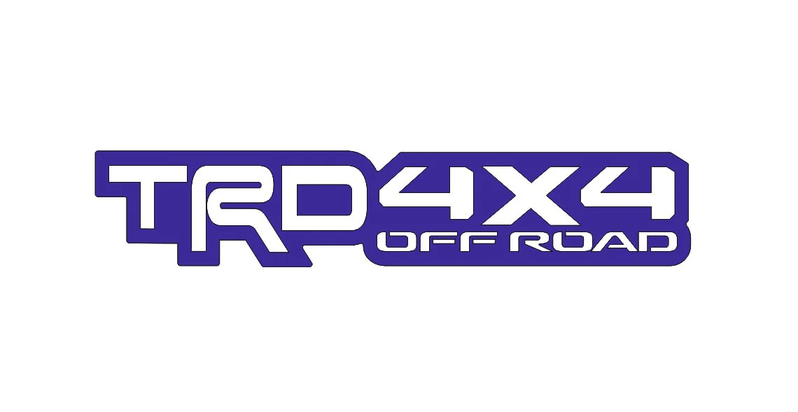 Toyota Radiator grille emblem with TRD 4x4 logo - Image 9