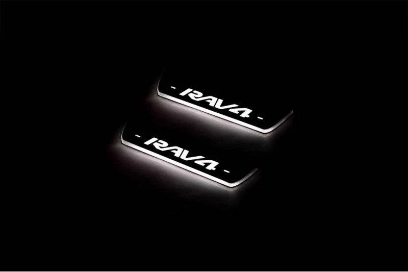 Toyota Rav4 IV 2013-2018 LED Door Sill With Logo Rav4 - Image 11