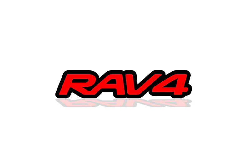 Toyota Rav4 tailgate trunk rear emblem with Rav4 logo