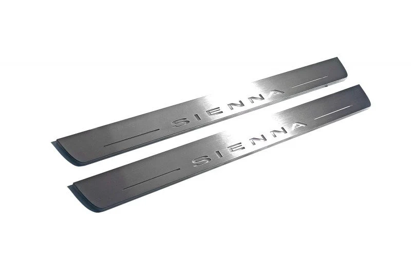 Toyota Sienna III 2011–2020 Auto Door Sills With Logo Sienna - Image 5