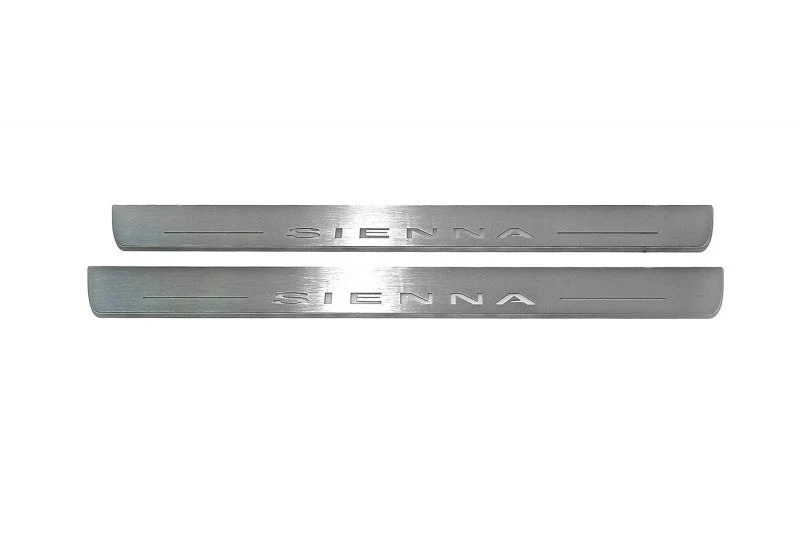 Toyota Sienna III 2011–2020 Auto Door Sills With Logo Sienna - Image 6