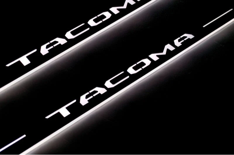 Toyota Tacoma III 2016+ Car Light Sill With Logo Tacoma - Image 4