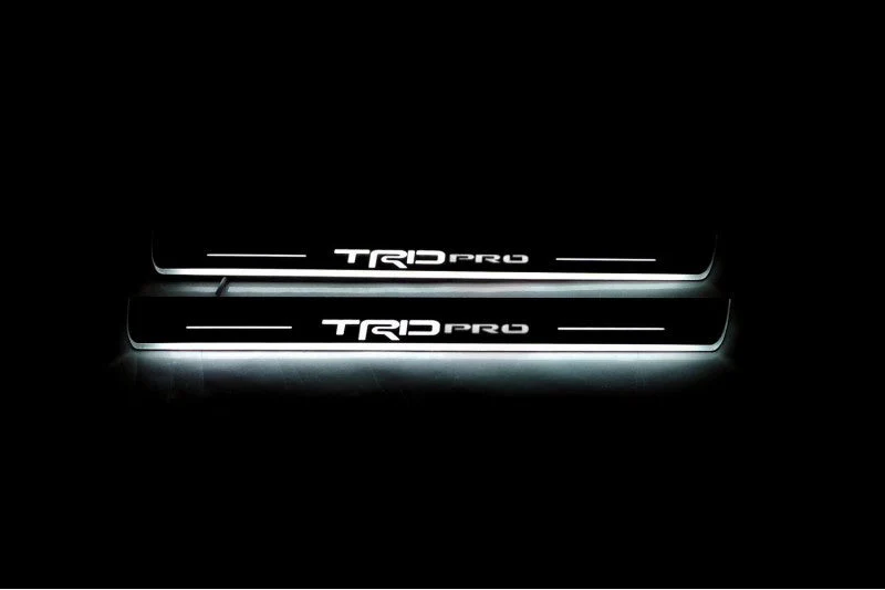 Toyota Tacoma III Door Sill Lights With Logo TRDpro - Image 10