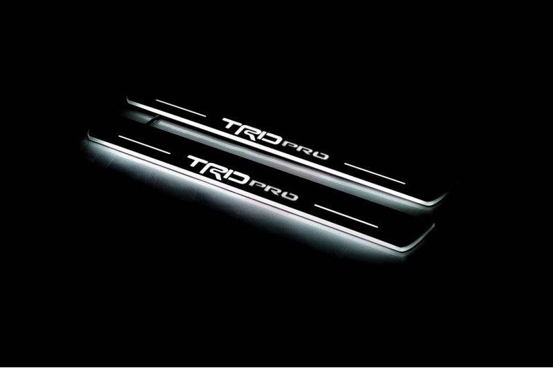 Toyota Tacoma III Door Sill Lights With Logo TRDpro - Image 11