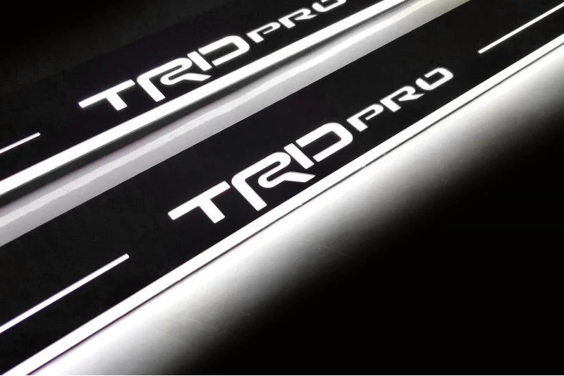 Toyota Tacoma III Door Sill Lights With Logo TRDpro - Image 12