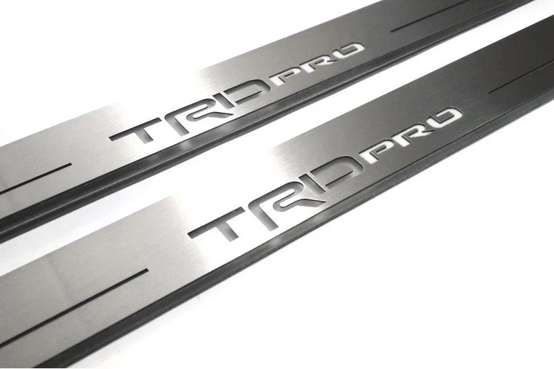 Toyota Tacoma III Door Sill Lights With Logo TRDpro - Image 16