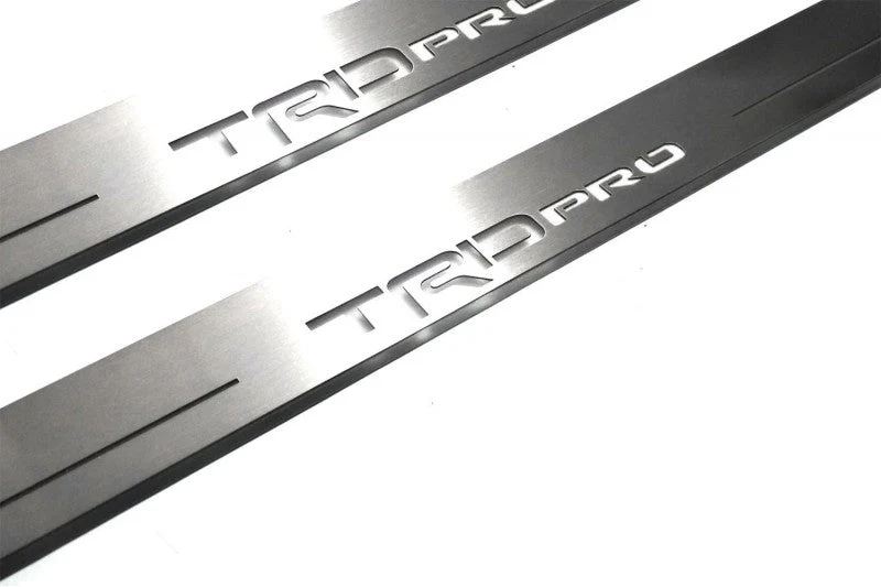 Toyota Tacoma III Door Sill Lights With Logo TRDpro - Image 8