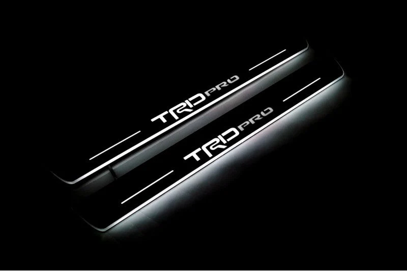 Toyota Tacoma III Door Sill Lights With Logo TRDpro - Image 9