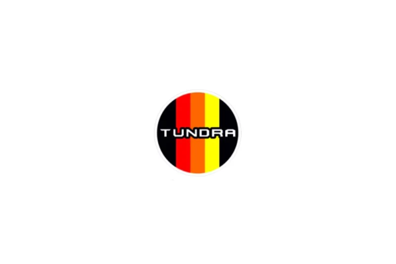 Toyota Tundra Emblem & Badges set with Tundra III Tricolor logo - Image 3