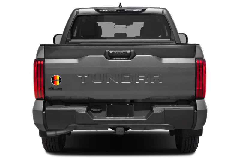 Toyota Tundra Emblem & Badges set with Tundra III Tricolor logo - Image 6