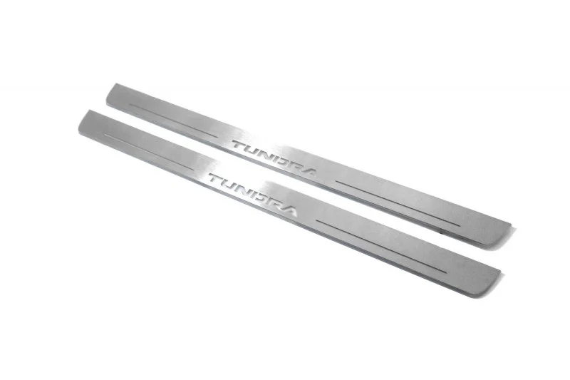 Toyota Tundra II 2007-2013 Led Sill Plates With Logo Tundra (CrewMax) - Image 7